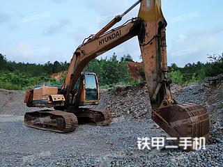 湖南-岳阳市二手现代R215-9挖掘机实拍照片