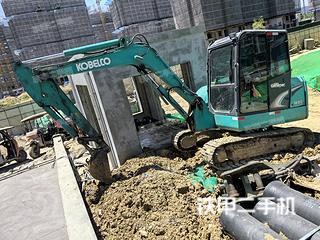江苏-常州市二手神钢SK60-8挖掘机实拍照片