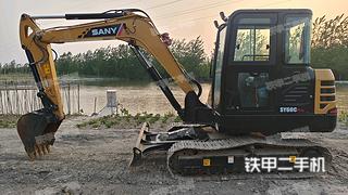 濮阳三一重工SY55C挖掘机实拍图片