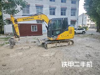 北海柳工CLG9075E挖掘机实拍图片