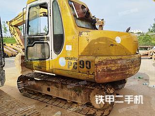 中山小松PC60-7挖掘机实拍图片
