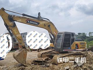 广州雷沃重工FR220E挖掘机实拍图片