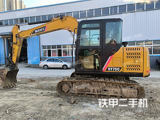 安徽-安庆市二手三一重工SY75C挖掘机实拍照片