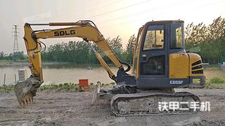 惠州山东临工E655F挖掘机实拍图片