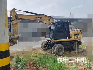 江苏-镇江市二手卡特彼勒M315D2挖掘机实拍照片