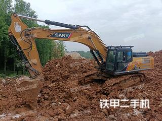 湖南-邵阳市二手三一重工SY375H挖掘机实拍照片