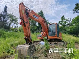 日照斗山DX150LC挖掘机实拍图片