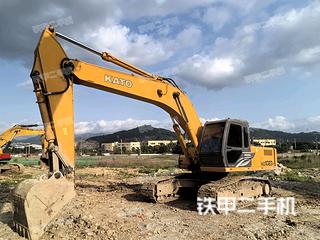 台州加藤HD1023R挖掘机实拍图片