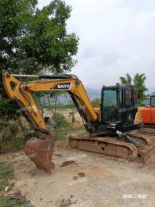云南-临沧市二手三一重工SY60C挖掘机实拍照片
