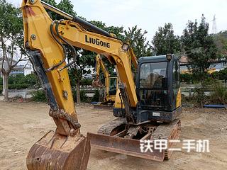 临沧柳工CLG906E挖掘机实拍图片