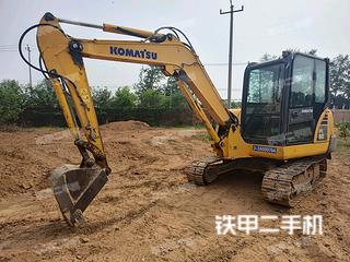 苏州小松PC56-7挖掘机实拍图片
