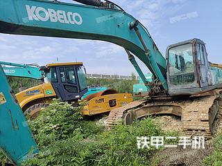 四川-眉山市二手神钢SK350LC-8挖掘机实拍照片