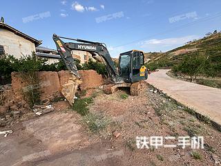凉山现代HX60N挖掘机实拍图片