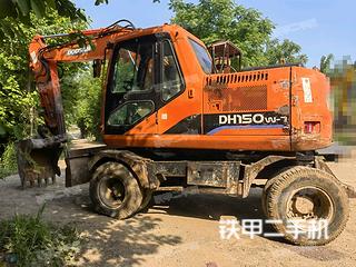 临沂斗山DH150W-7挖掘机实拍图片