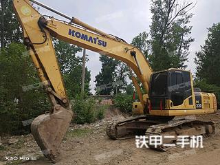 北京小松PC220-8M0挖掘机实拍图片