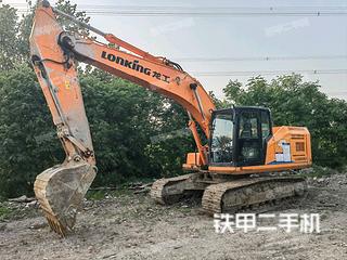 湛江龙工LG6225F挖掘机实拍图片