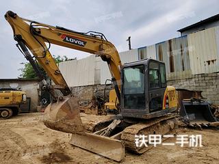 广州雷沃重工FR75E2挖掘机实拍图片