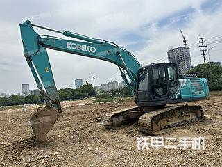 武汉神钢SK200-10挖掘机实拍图片