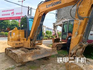 湖北-天门市二手柳工CLG9055E挖掘机实拍照片