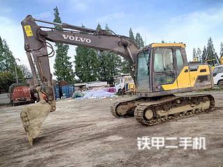 宁波沃尔沃EC120D挖掘机实拍图片