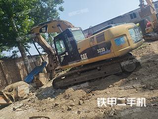 郑州卡特彼勒323DL挖掘机实拍图片