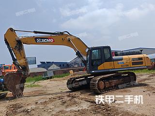 山东-烟台市二手徐工XE370DK挖掘机实拍照片