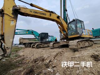 武汉住友SH240-5挖掘机实拍图片