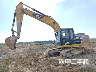广州卡特彼勒320D2GC挖掘机实拍图片