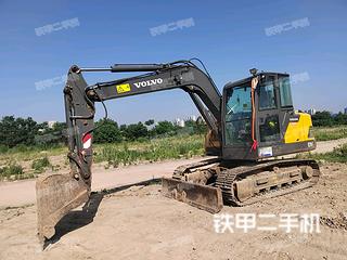 广州沃尔沃EC75DAG挖掘机实拍图片