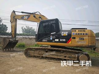 阳江卡特彼勒323D2L挖掘机实拍图片