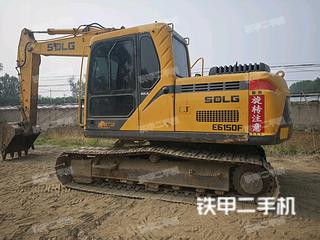 泰州山东临工LG6150E挖掘机实拍图片