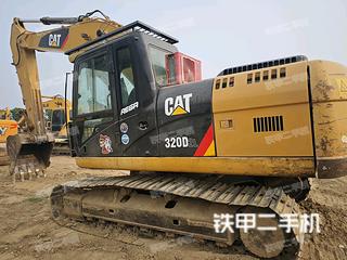 北京卡特彼勒320D液压挖掘机实拍图片