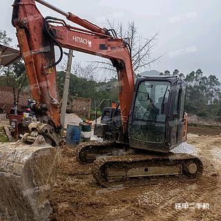 梧州日立ZX70-5A挖掘机实拍图片