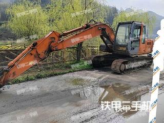 綦江日立ZX130H挖掘机实拍图片