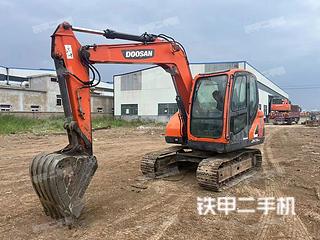 沧州斗山DX75-9C挖掘机实拍图片