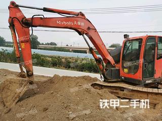 郑州久保田KX185-3挖掘机实拍图片