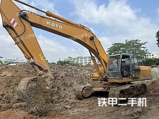 广东-惠州市二手加藤HD1430V挖掘机实拍照片