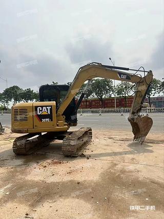 广西-玉林市二手卡特彼勒307E液压挖掘机实拍照片