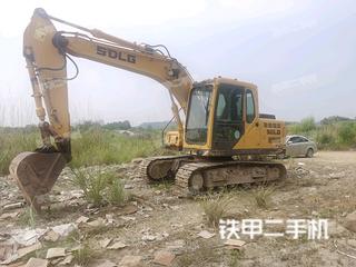 四川-绵阳市二手山东临工E6135F挖掘机实拍照片