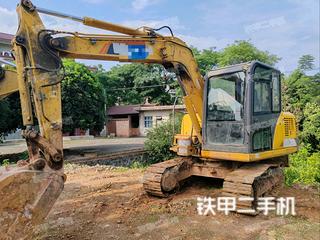 广州雷沃重工FR80E挖掘机实拍图片