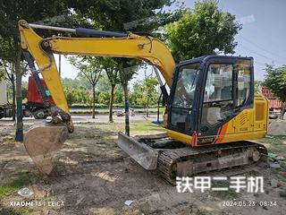 牡丹江柳工CLG9075E挖掘机实拍图片