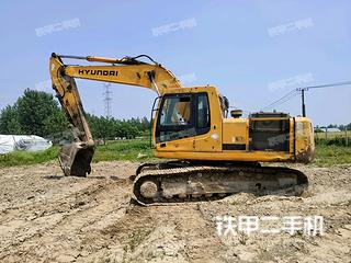 江苏-宿迁市二手现代R225LC-7挖掘机实拍照片