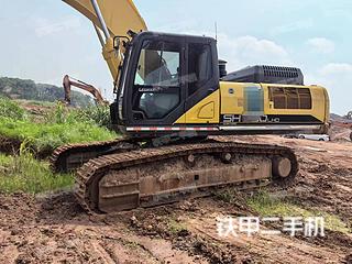 上海住友SH380LHD-6挖掘机实拍图片