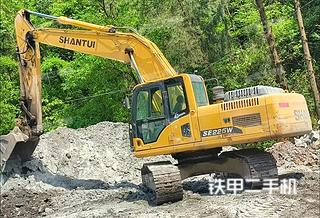 重庆-重庆市二手山推挖掘机SE210W挖掘机实拍照片