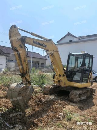 陕西-汉中市二手小松PC56-7挖掘机实拍照片