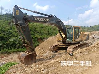 湖南-邵阳市二手沃尔沃EC240BLC挖掘机实拍照片