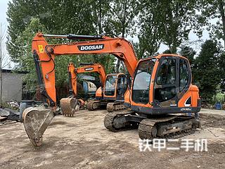 宿州斗山DX75-9C挖掘机实拍图片