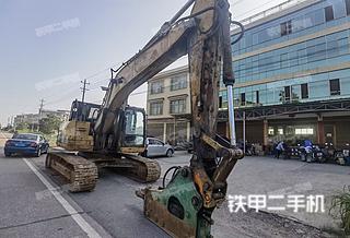 湖南-邵阳市二手卡特彼勒323DL挖掘机实拍照片