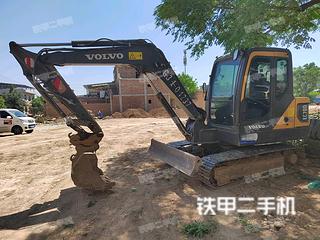 陕西-西安市二手沃尔沃EC60D挖掘机实拍照片