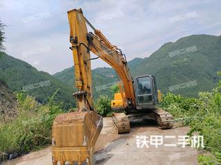 锦州现代R215-7C挖掘机实拍图片